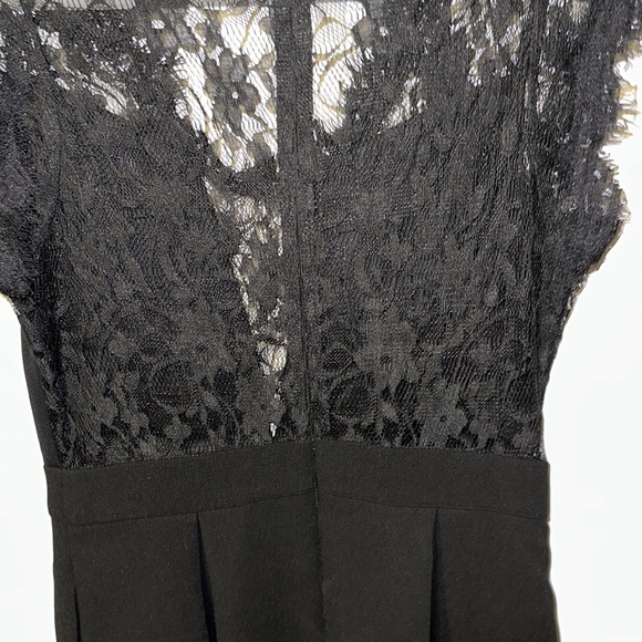 Lacy Black Dress So Cute! - Picture 7 of 8